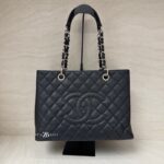 Chanel GST Caviar Black SHW