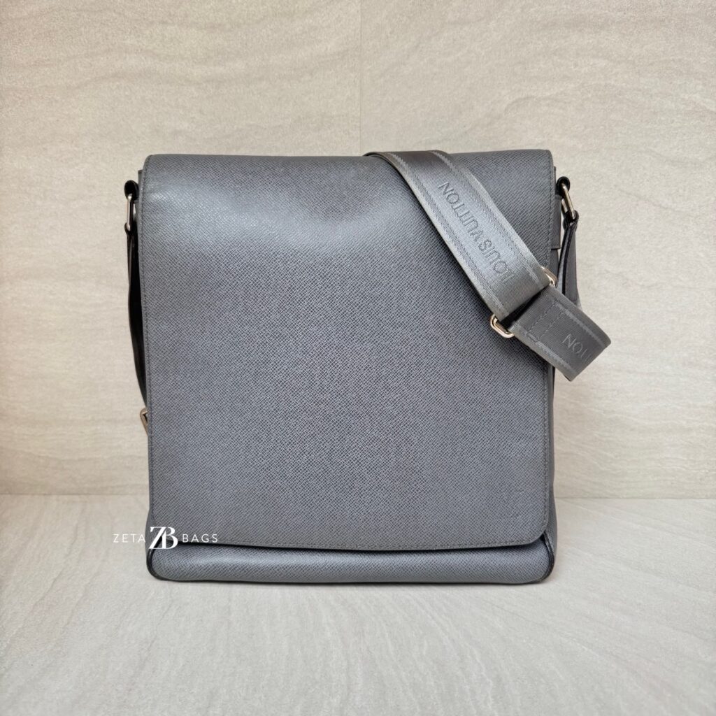 Louis Vuitton Glacier Messenger Flap Grey SHW