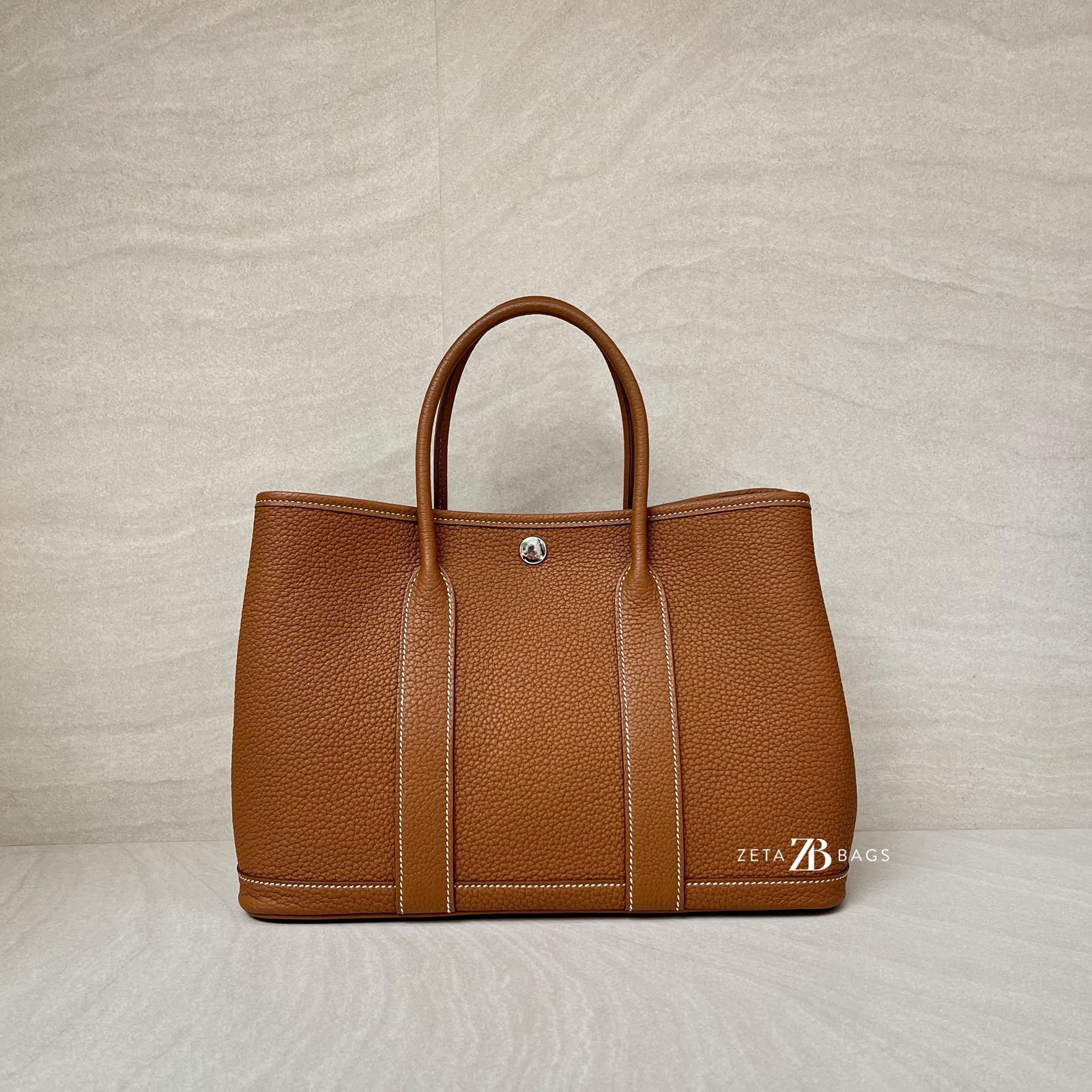 Hermes Garden Party 30 Negoda Gold PHW