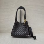 Bottega Veneta Small Parachute Intrecciato Fondant GHW