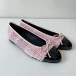 Chanel Ballerina Pink Tweed