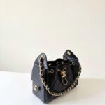 Chanel 25 Mini  Black Caviar GHW Shinny