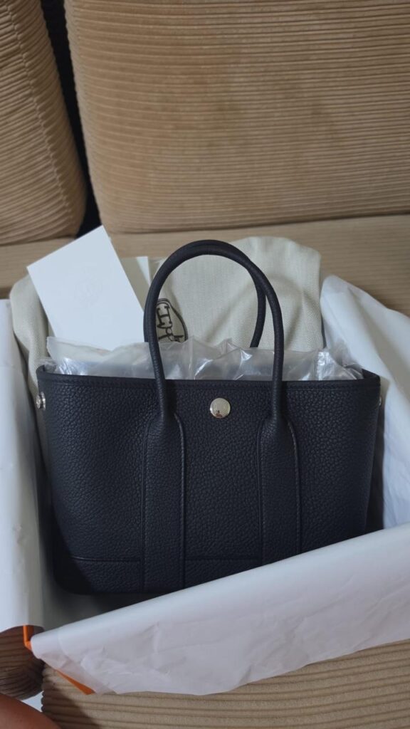 Hermes Neo Garden Party * Noir/Black Clemence PHW