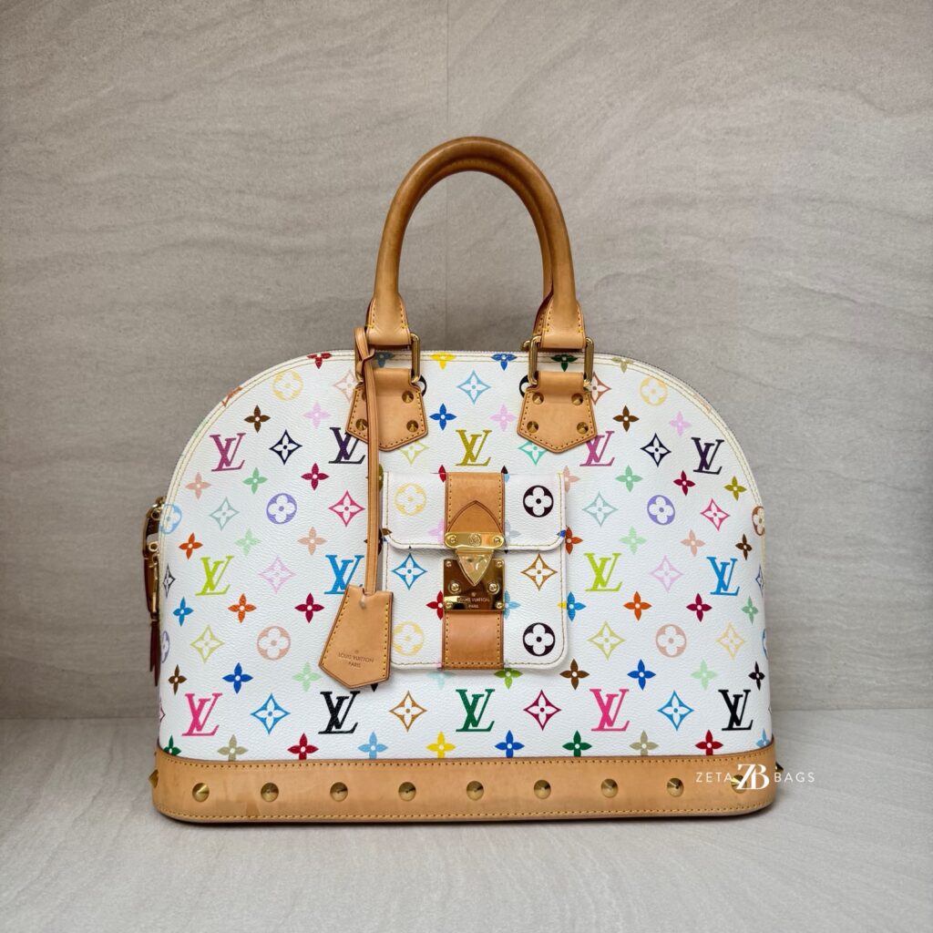 Louis Vuitton Alma x Takashi Murakami Monogram Multicolor GHW