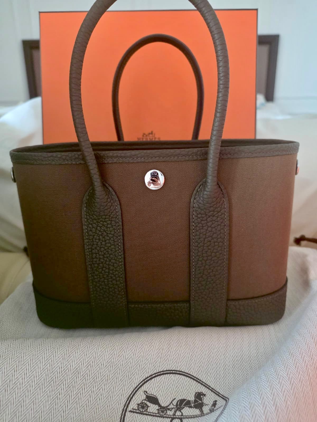 Hermes Neo Garden Vert Olive/Loden PHW