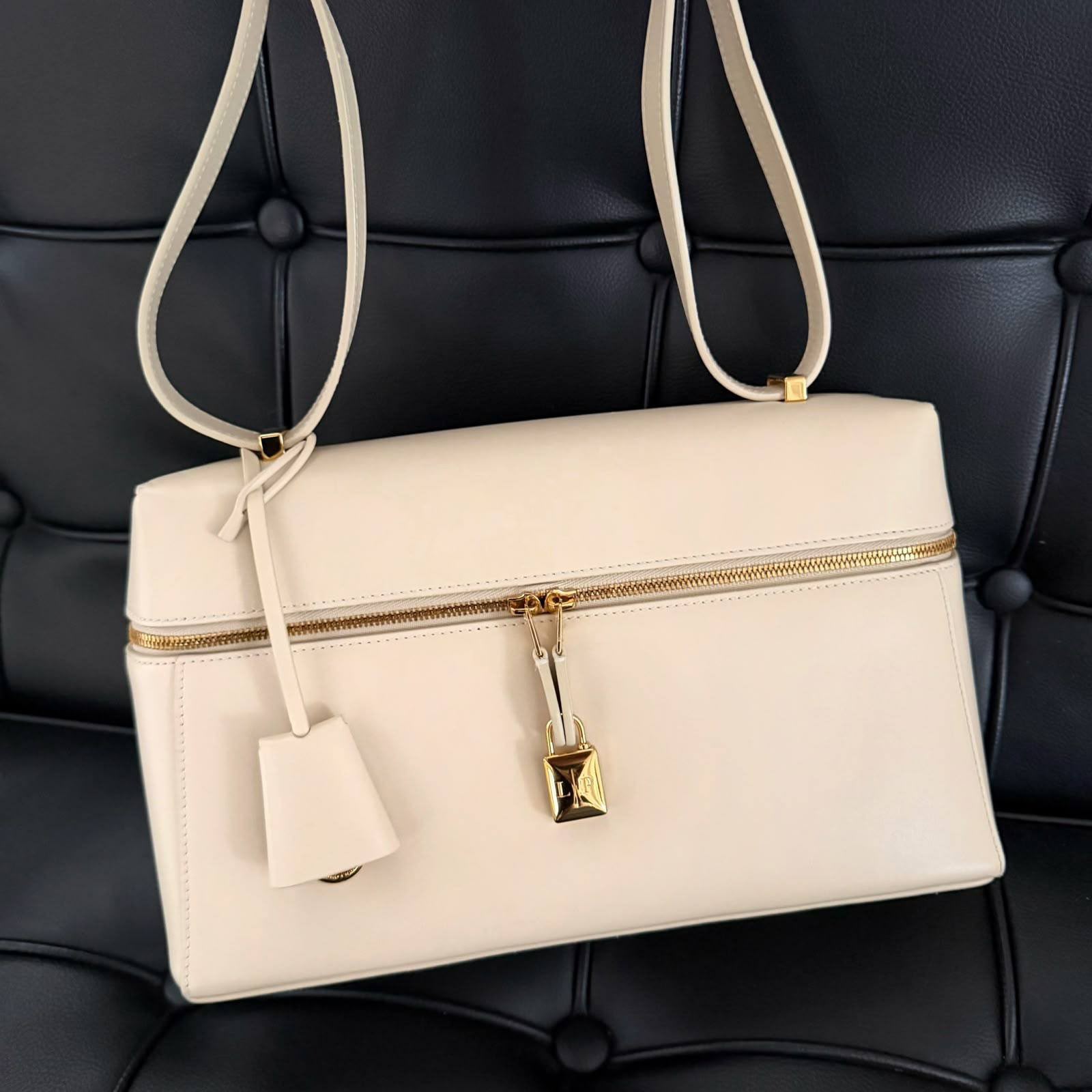 Loro Piana L27 Extra Bag Ivory Calfskin GHW