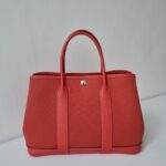 Hermes Garden Party 30 Rouge Tomatto PHW
