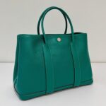 Hermes Garden Party 30 Malachite Epsom PHW