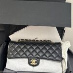 Chanel Classic Medium Black Caviar GHW