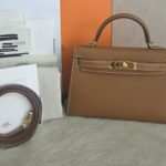 Hermes Kelly 20 Gold GHW Epsom