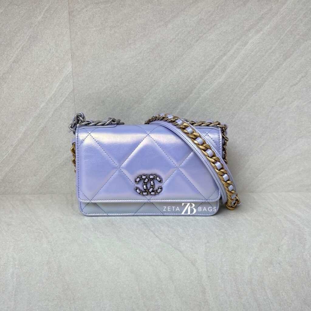 Chanel C19 WOC Iridescent Purple