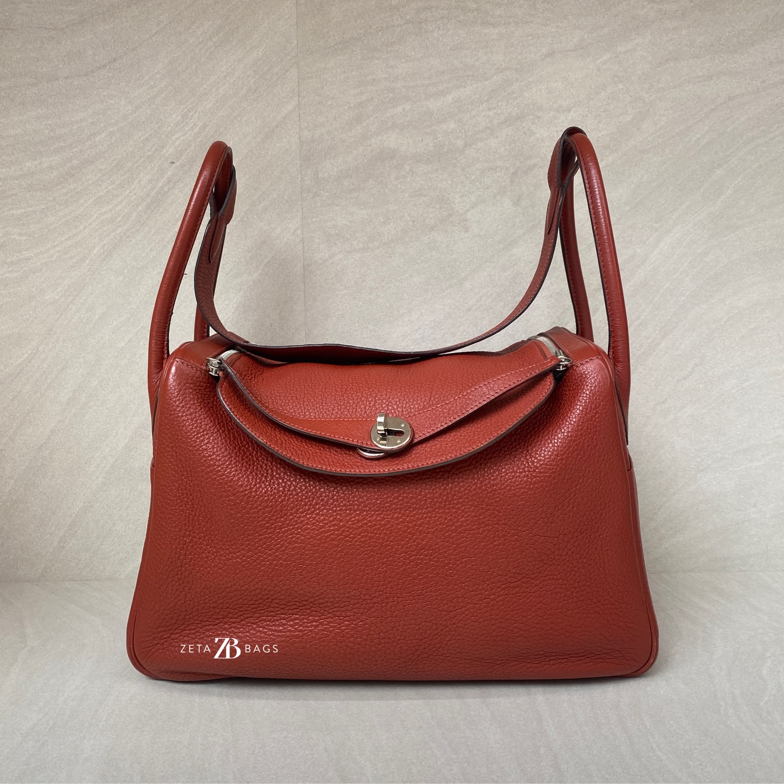 Hermes Lindy 34 Clemence Rough Garance PHW