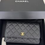 Chanel Classic WOC Black Caviar GHW