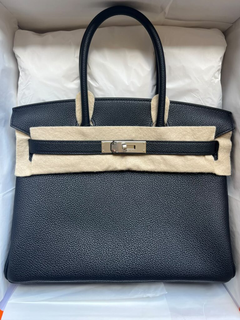 Hermes Birkin 30 Black Togo PHW
