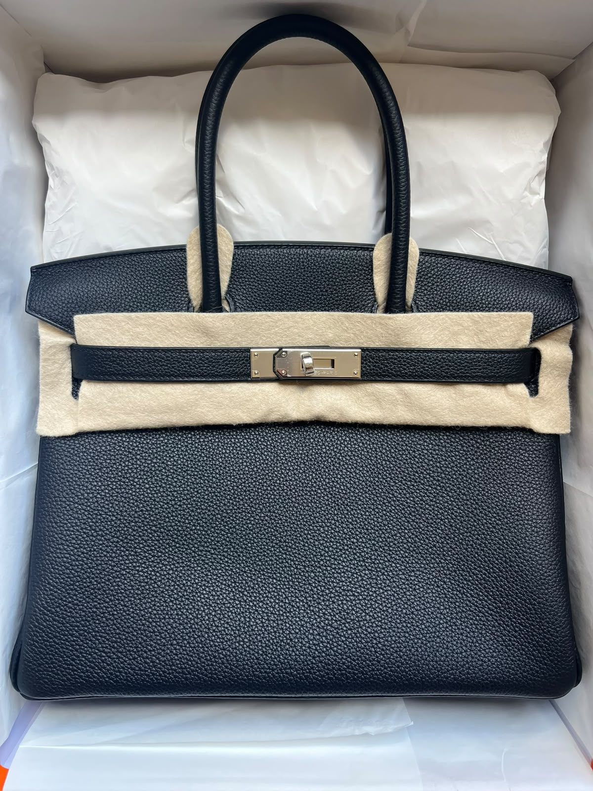 Hermes Birkin 30 Black Togo PHW