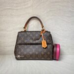 Louis Vuitton Cluny BB Monogram Bordeaux Fuchsia GHW