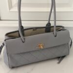 Chanel East West Urban Shoulder Tote in Grey Grained GHW