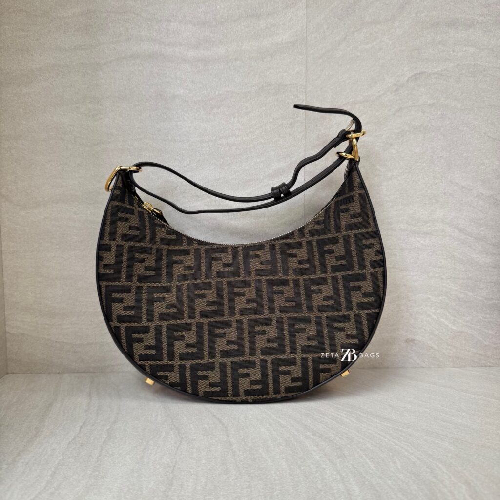 Fendi Fendigraphy Jacquard FF Tobacco Brown GHW