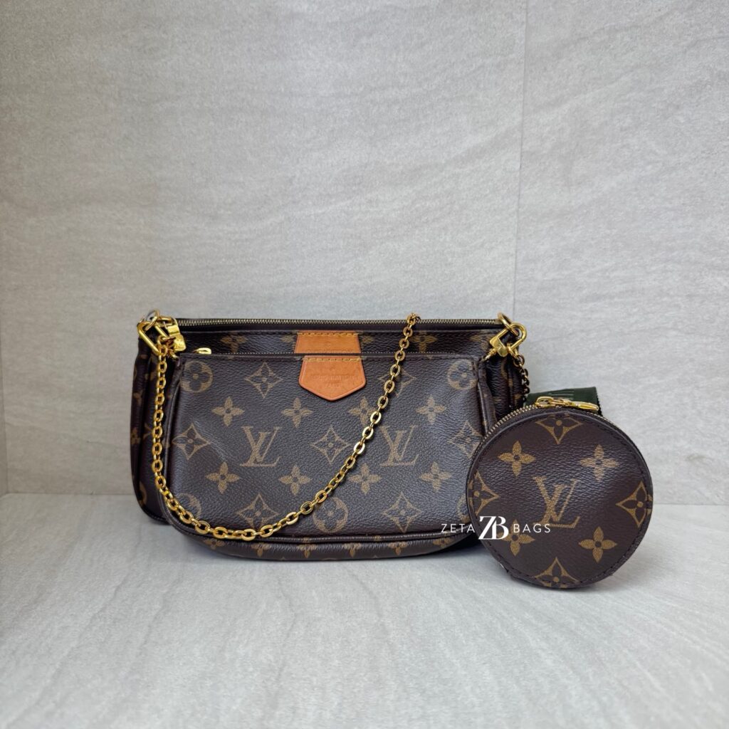 Louis Vuitton Multi Pochette Monogram Khaki