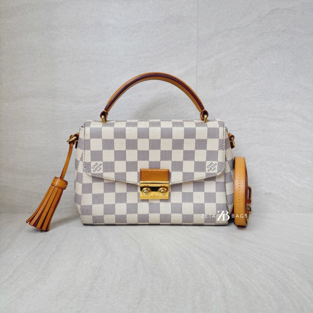 Louis Vuitton Croisette Damier Azur GHW