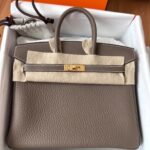 Hermes Birkin 25 Etoupe togo GHW