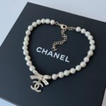 Chanel Necklaces Pearl