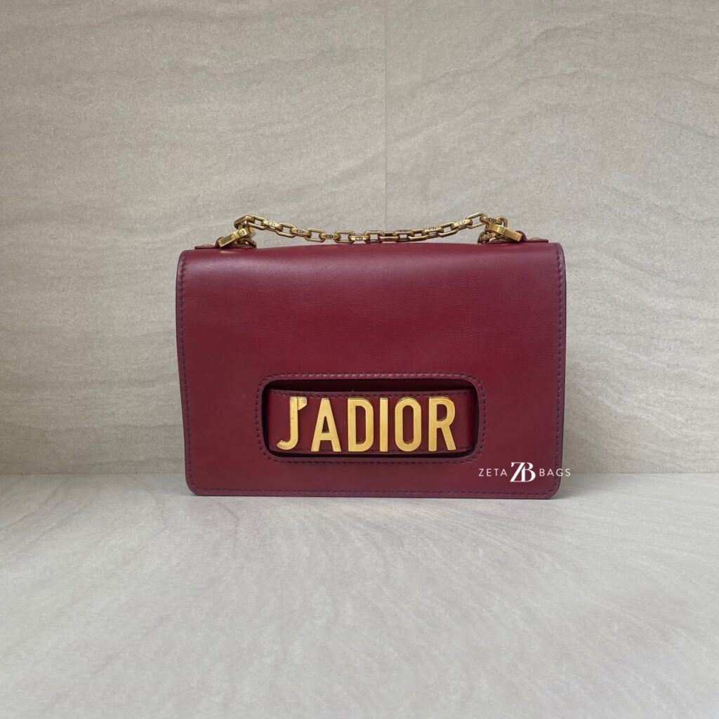 Dior J’adior Flap Red GHW