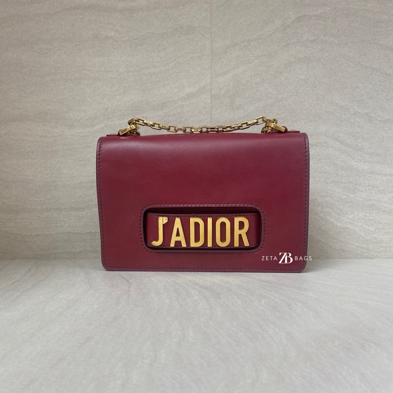 Dior J’adior Flap Red GHW