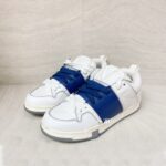 Valentino V Logo Open Skate White Blue