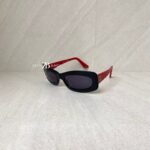 Chanel Sunglasses Black Red