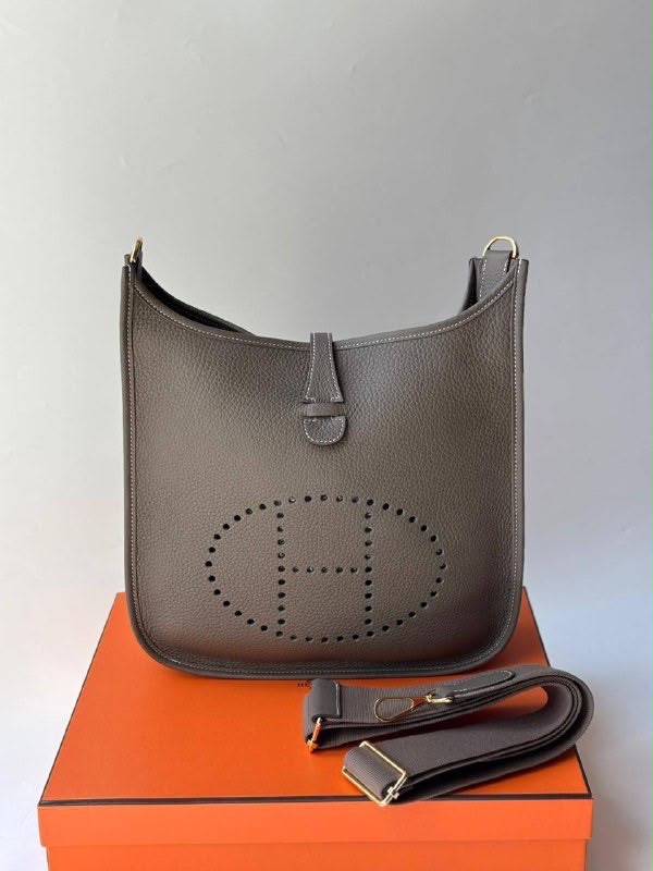 Hermes Evelyn PM Etoupe GHW