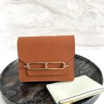Hermès Roulis Slim Gold/Vert Fizz Evercolor PBHW
