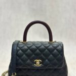 Chanel Coco Handle Small Black Caviar GHW