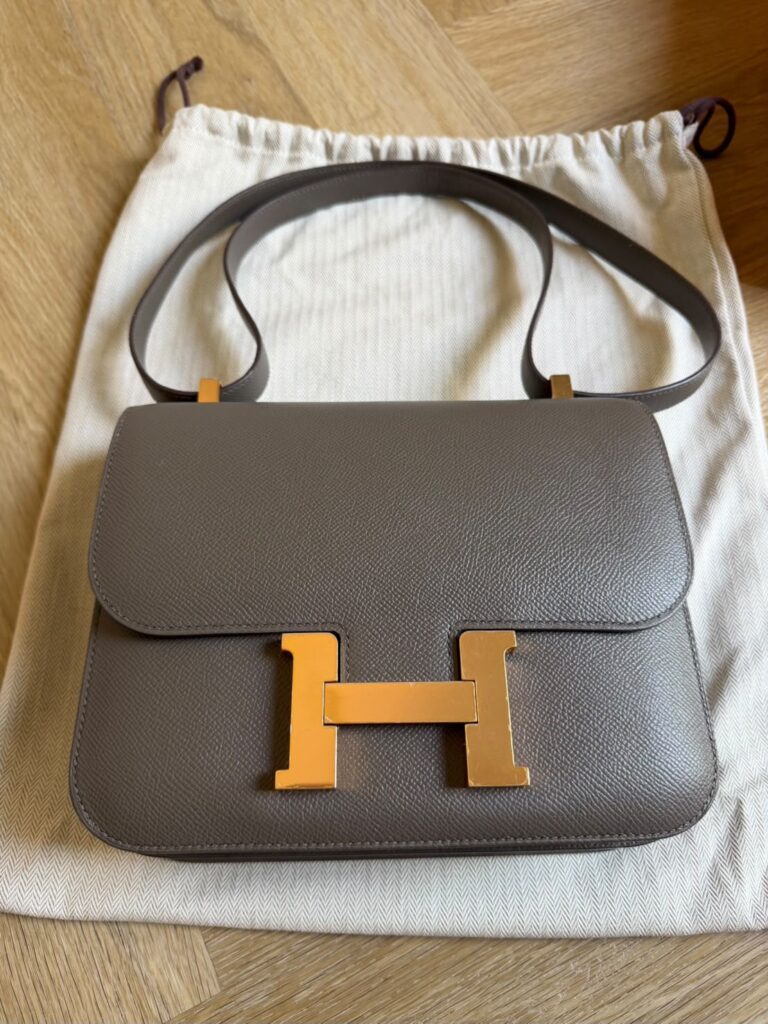Hermes Constance 24 Epsom Etain RGHW