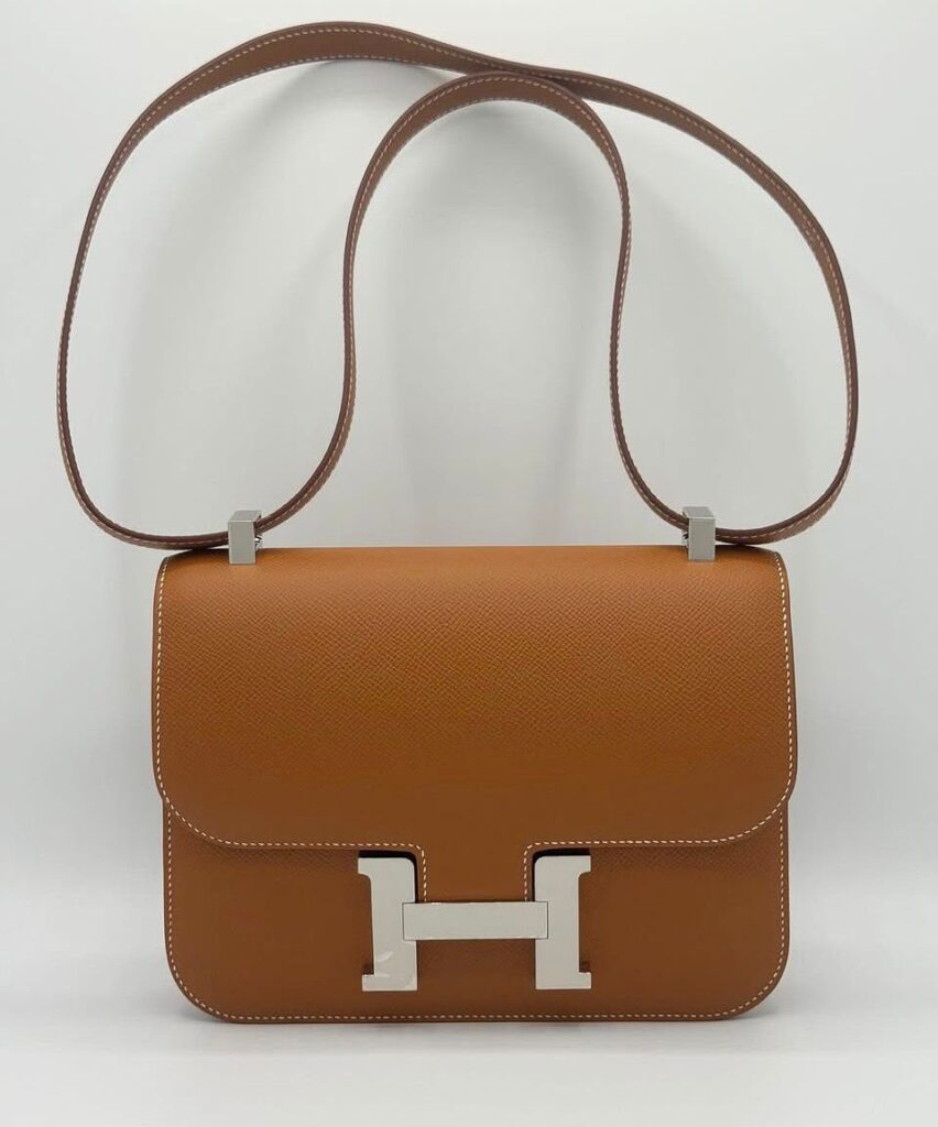 Hermes Constance 24 Gold Epsom PHW