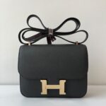 Hermès Constance 18-1 Plomb Epsom Permabrass
