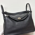 Hermès Lindy Black Clémence PHW