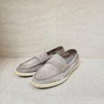 Dior Granville Loafer Suede Calfskin Grey