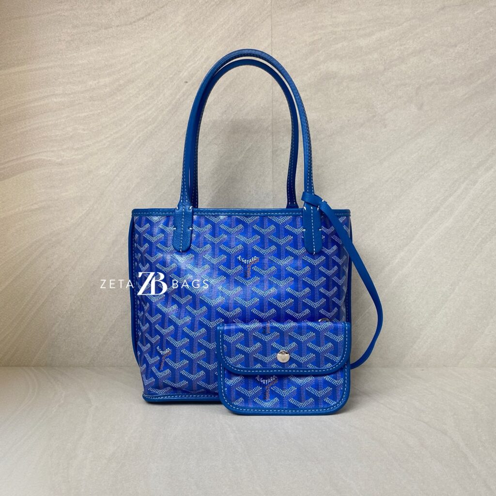 Goyard Mini Anjou Goyardine Bleu