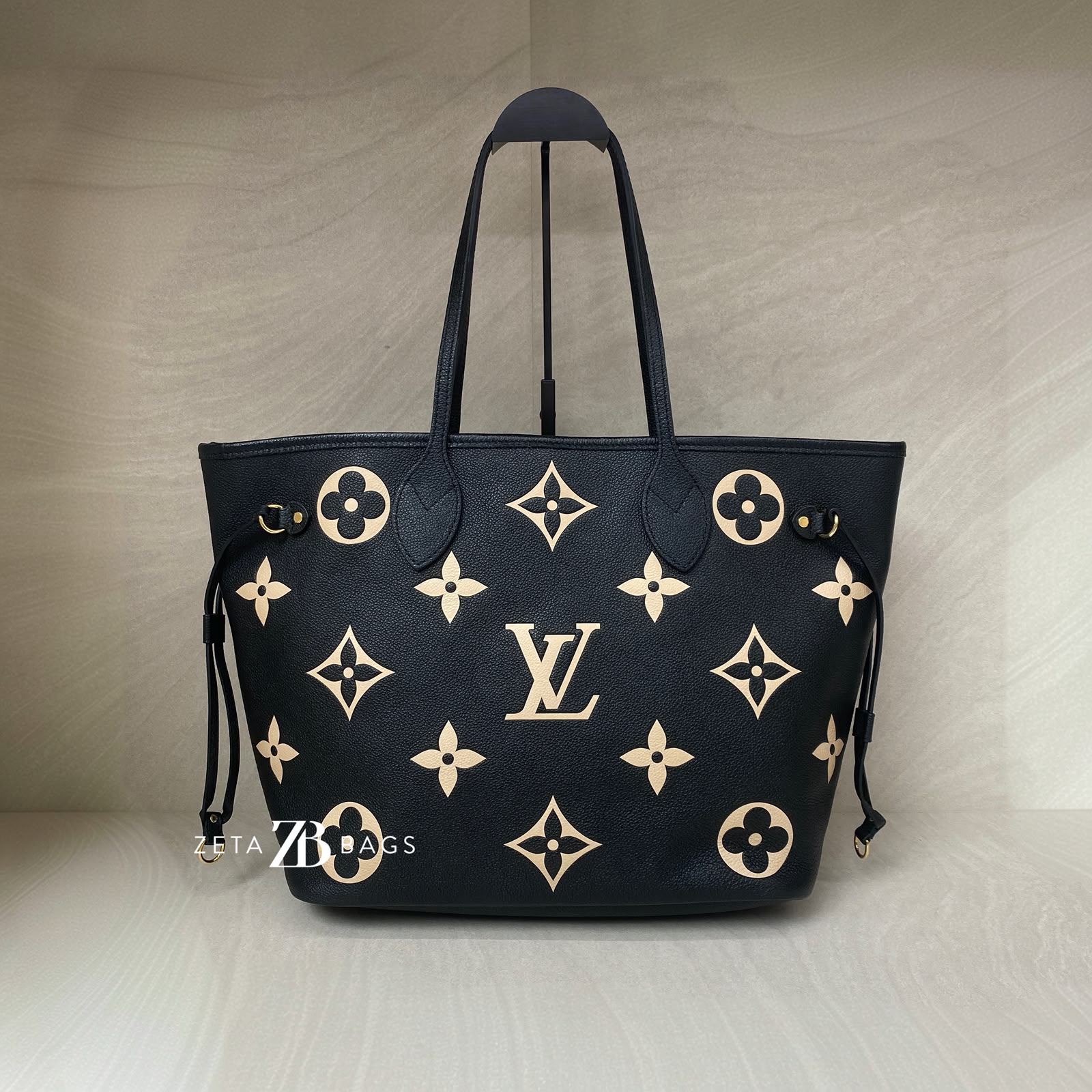 Louis Vuitton Neverfull MM Monogram Empriente Black GHW