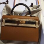 Hermes Kelly 20 Touch gold madame sellier Alli Matte GHW