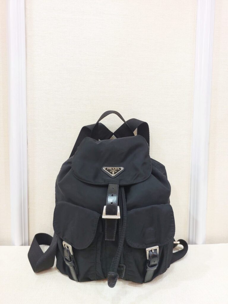 Prada Backpack Nylon Black SHW