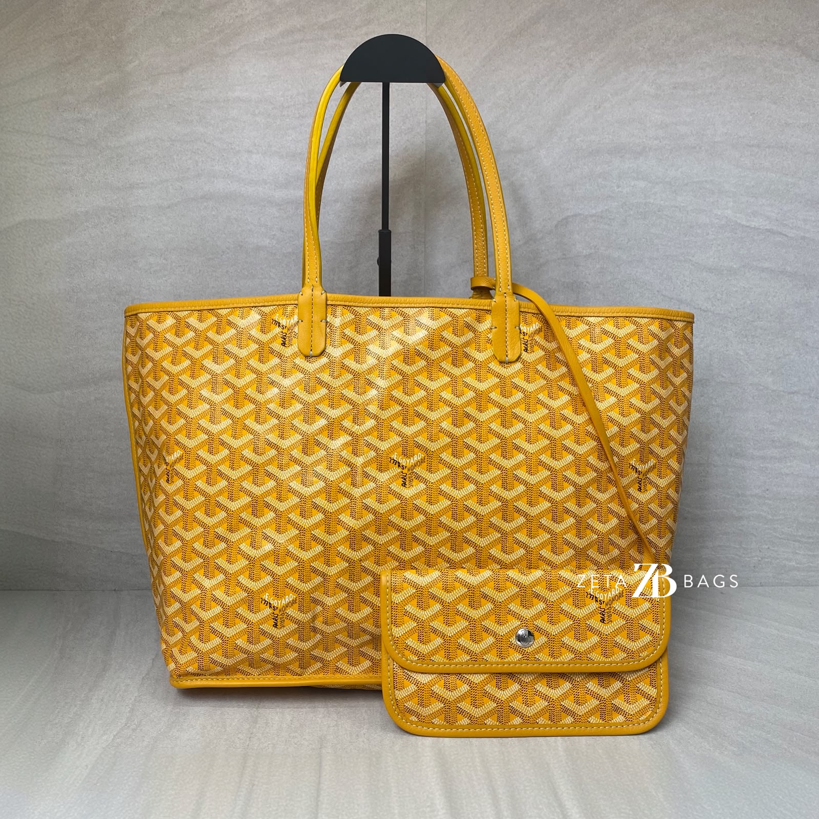 Goyard Anjou PM Goyardine Jaune SHW