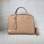 Louis Vuitton Montaigne MM Monogram Empreinte Dune GHW