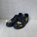 Louis Vuitton Trainer Sneaker x Nigo Black Tiger Printed