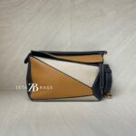 Loewe Puzzle Small Grained Brown Black Multicolor GHW