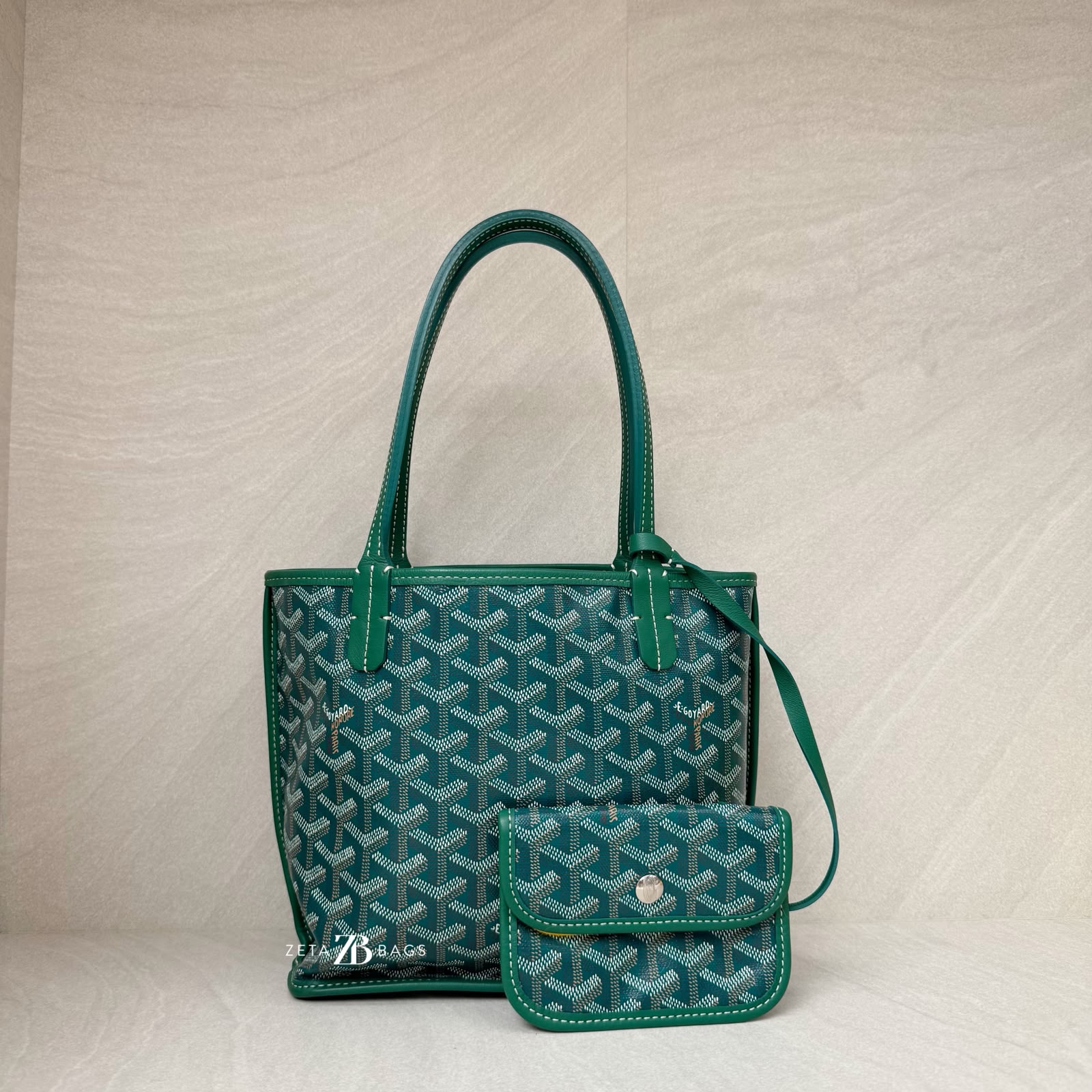 Goyard Mini Anjou Goyardine Vert