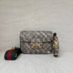 Gucci Horsebit Mini GG Supreme Balenciaga All Over Logo GHW