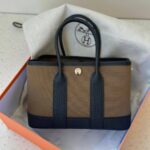 Hermes Mini Garden Party Vert Olive / Noir Black Negonda