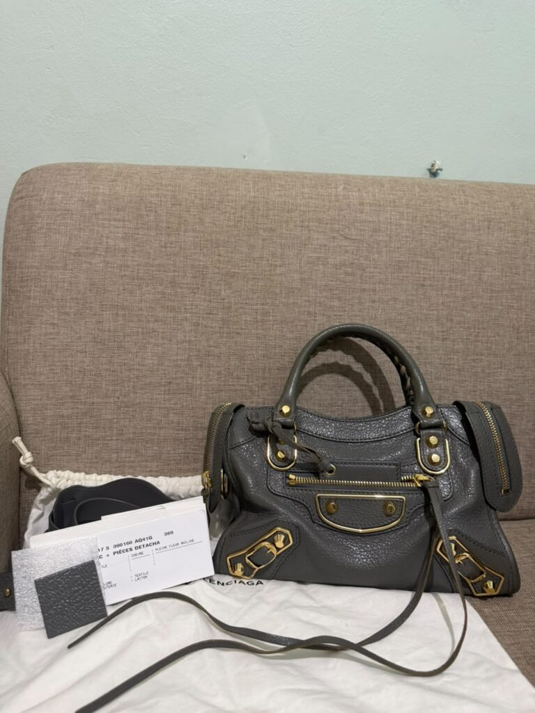 Balenciaga Mini City Edge Grey